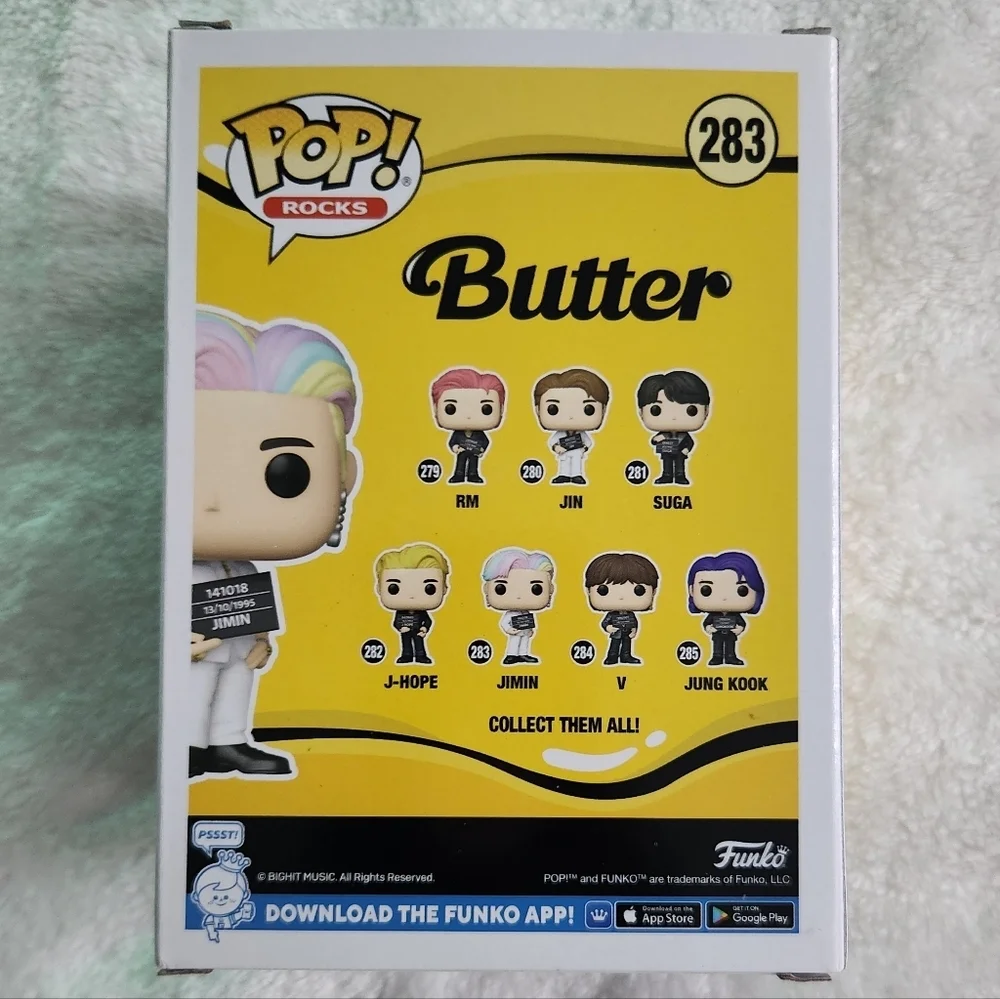 Funko Pop! Rocks BTS Jimin with Multicolor Hair